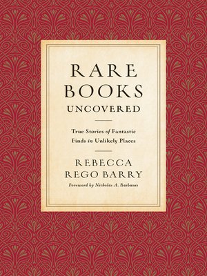 cover image of Rare Books Uncovered